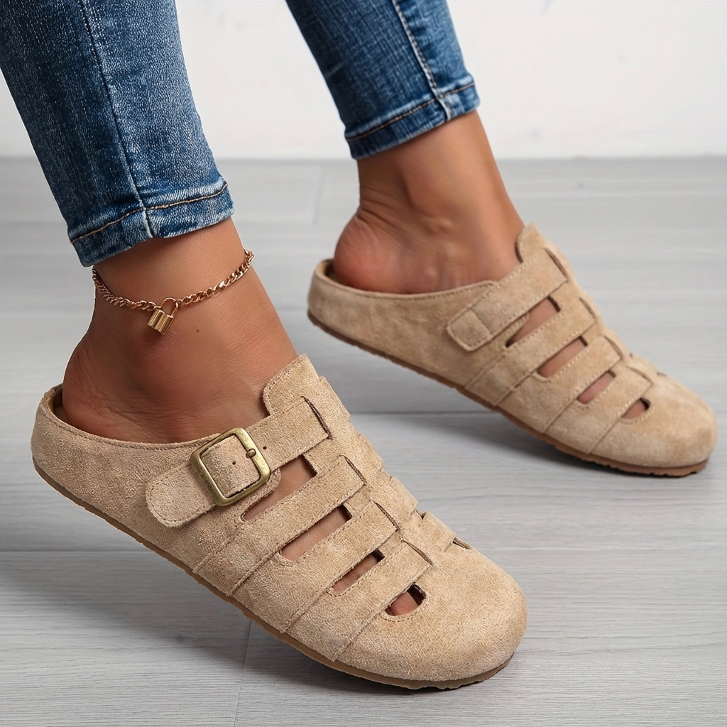 Noelle | Comfortable Slip-On Mule Sandals