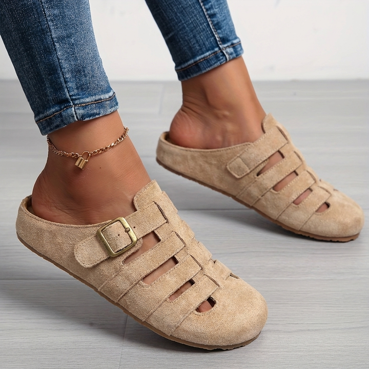 Noelle | Comfortable Slip-On Mule Sandals