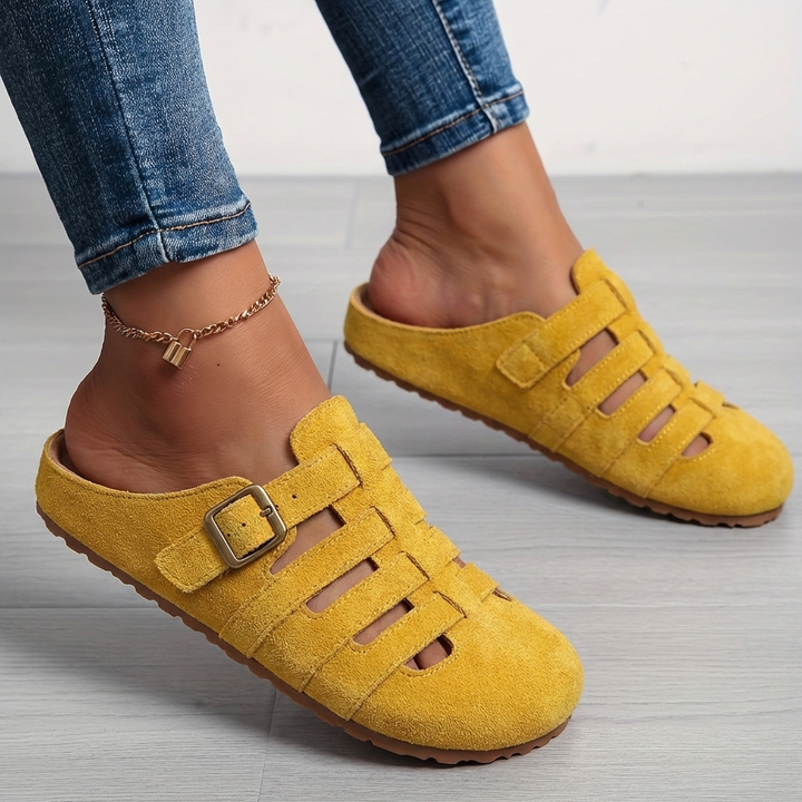 Noelle | Comfortable Slip-On Mule Sandals
