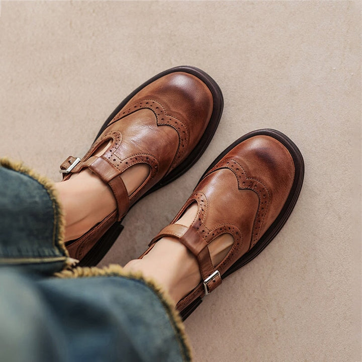 Valerie | Premium Elegant Strap Loafers