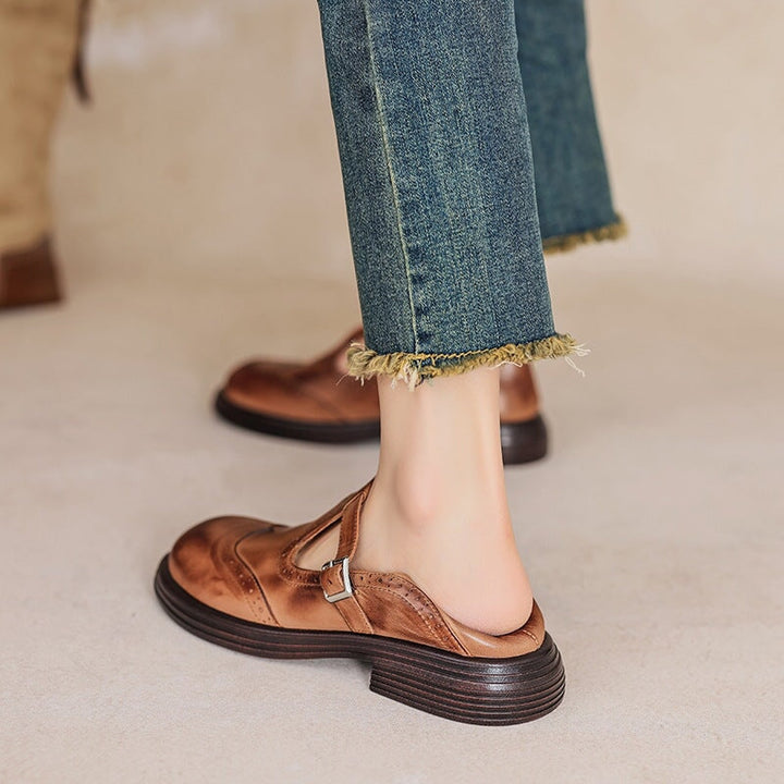 Valerie | Premium Elegant Strap Loafers