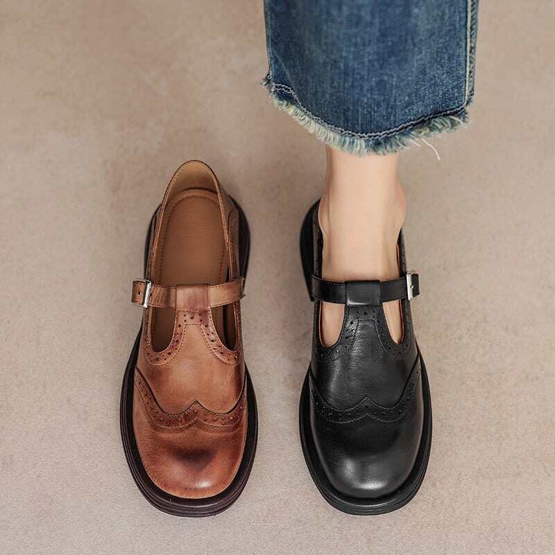 Valerie | Premium Elegant Strap Loafers