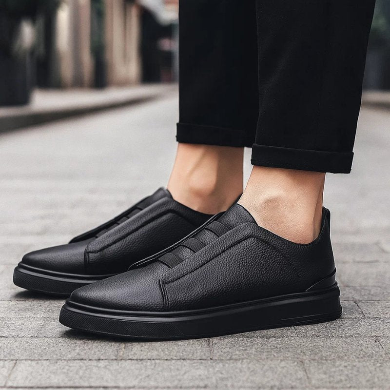 Miles | Clean Slip-On Sneakers