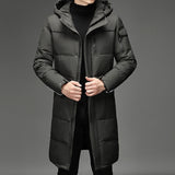 Leland | Hooded Longline Winter Coat