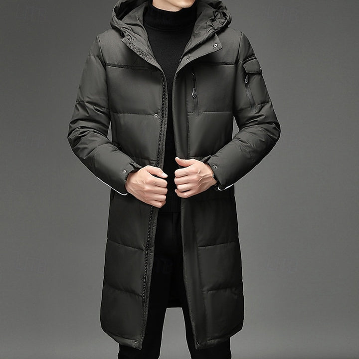 Leland | Hooded Longline Winter Coat