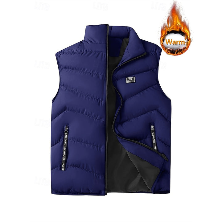 Chase | Quilted Stand-Collar Vest