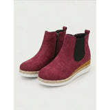 Della | Wedge Chelsea Ankle Boots