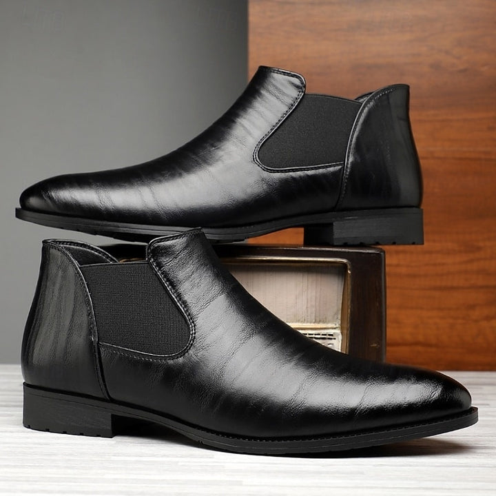 Carter | Refined Slip-On Chelsea Boots
