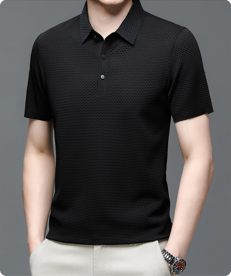 Nicolas | Stylish Button-Up Polo Shirt