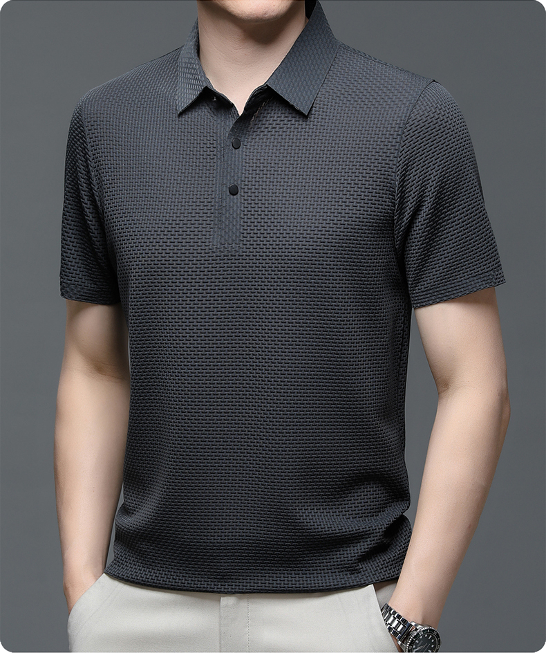 Nicolas | Stylish Button-Up Polo Shirt