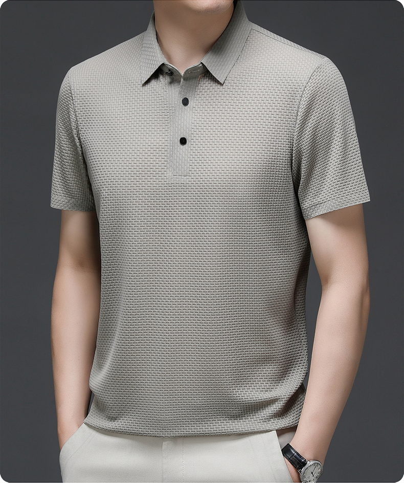 Nicolas | Stylish Button-Up Polo Shirt