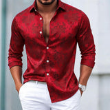 Vaughn | Ornate Patterned Dress Shirt