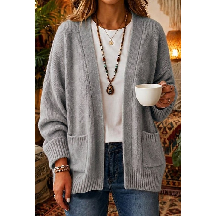 Marlena | Relaxed Open-Front Cardigan