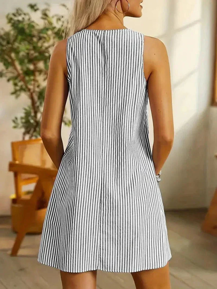 Avery | Striped Mini Dress
