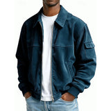 Ellis | Ribbed Zip-Up Jacket