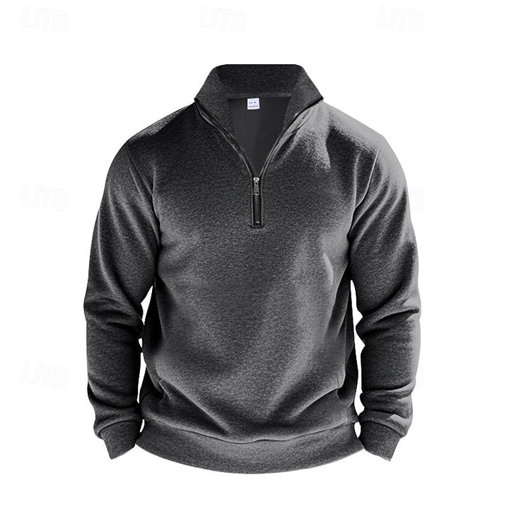 Tanner | Refined Half-Zip Sweatshirt