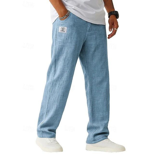 Elliot | Relaxed Straight-Leg Trousers