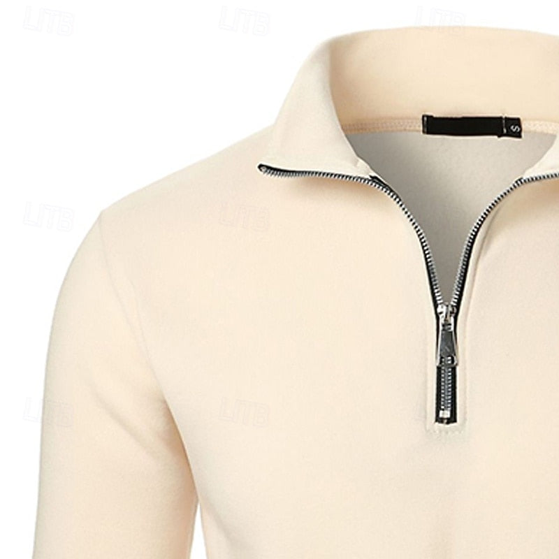 Gideon | Refined Quarter-Zip Pullover