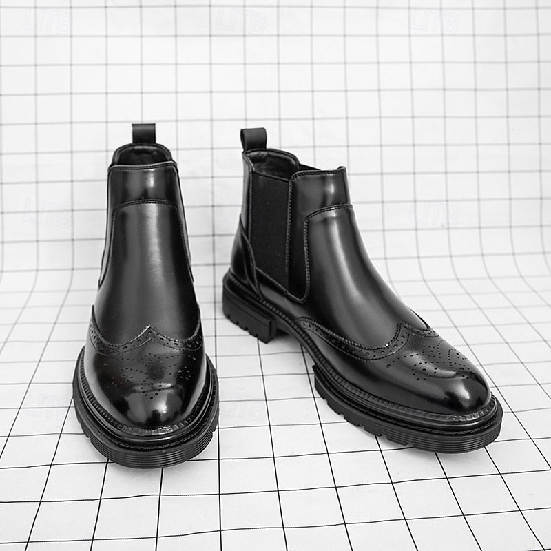 Wesley | Wingtip Chelsea Boots