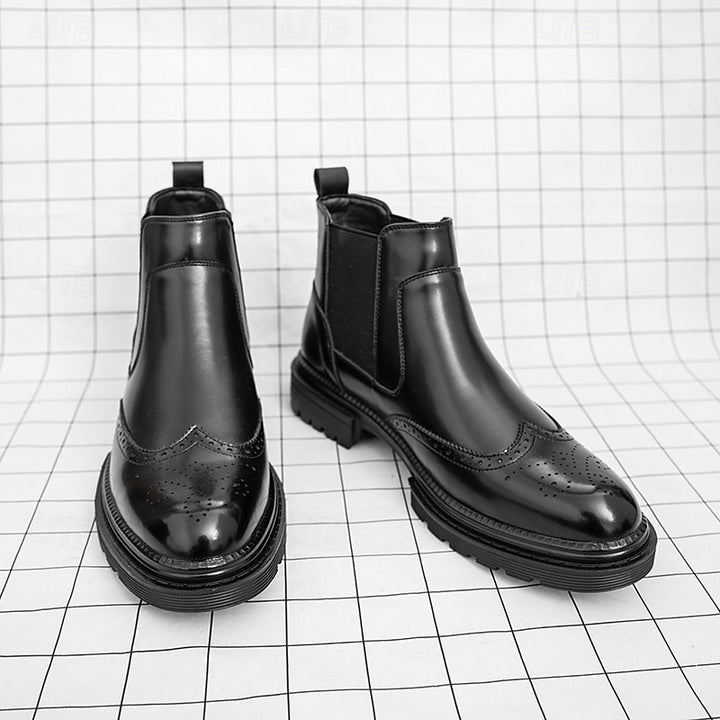 Wesley | Wingtip Chelsea Boots