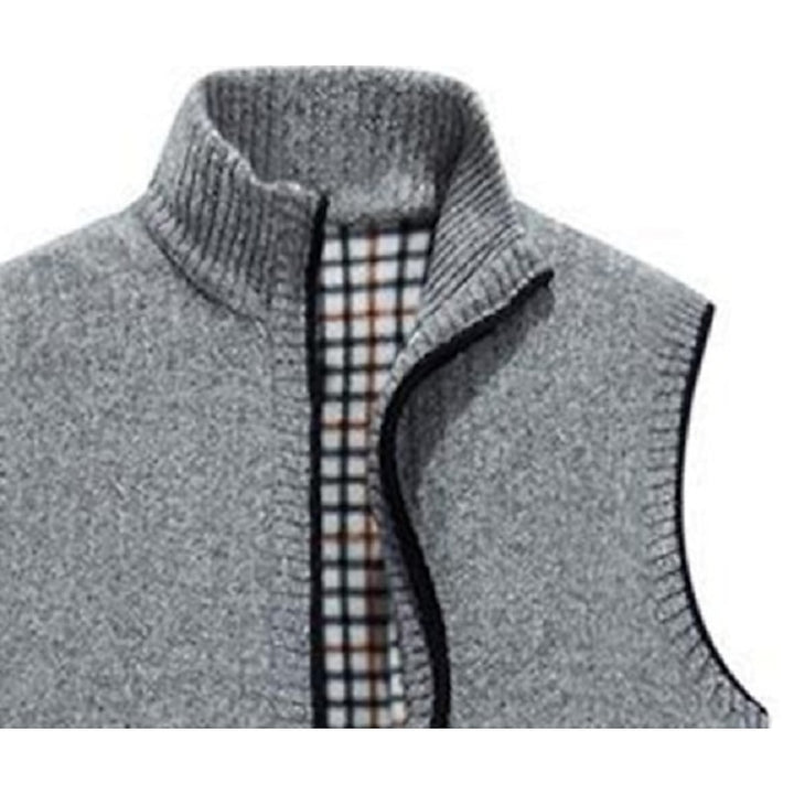 Thaddeus | Zip-Front Sweater Vest