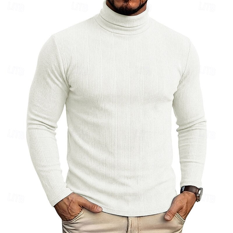 Alistair | Ribbed Turtleneck