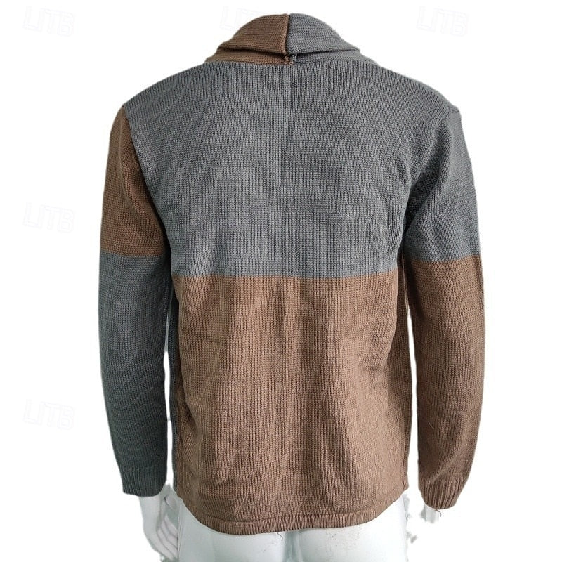 Chandler | Shawl Collar Button Cardigan