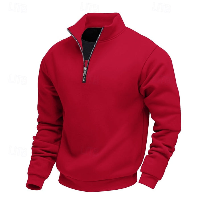 Tanner | Refined Half-Zip Sweatshirt