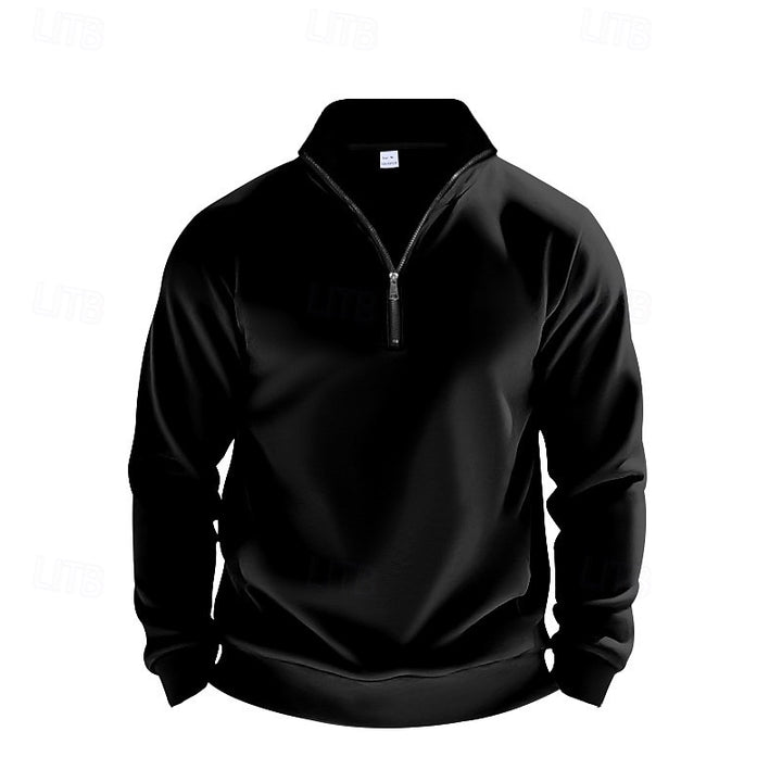 Tanner | Refined Half-Zip Sweatshirt