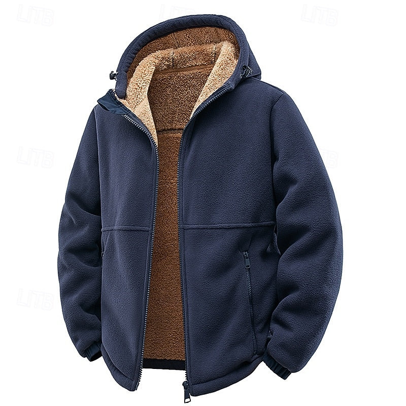 Ronan | Plush-Lined Hooded Jacket