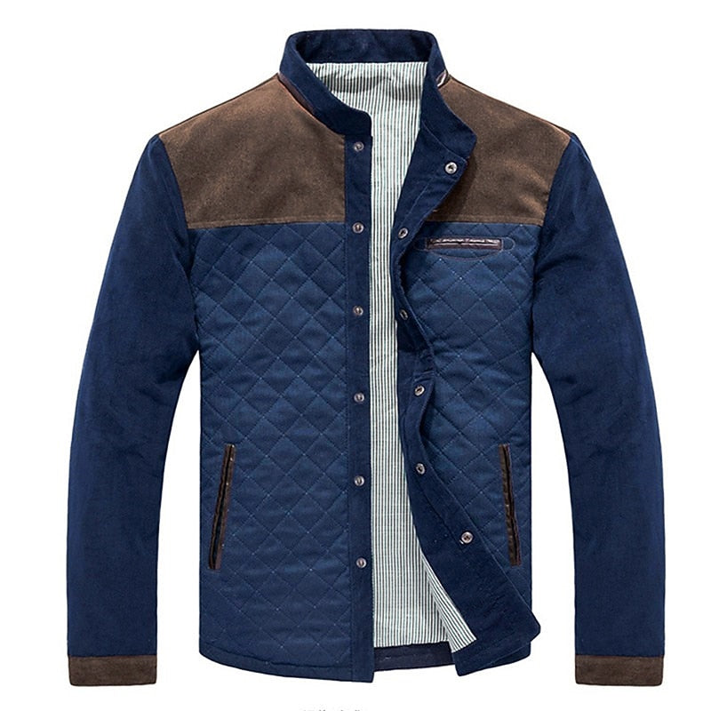 Hollis | Quilted Stand-Collar Jacket