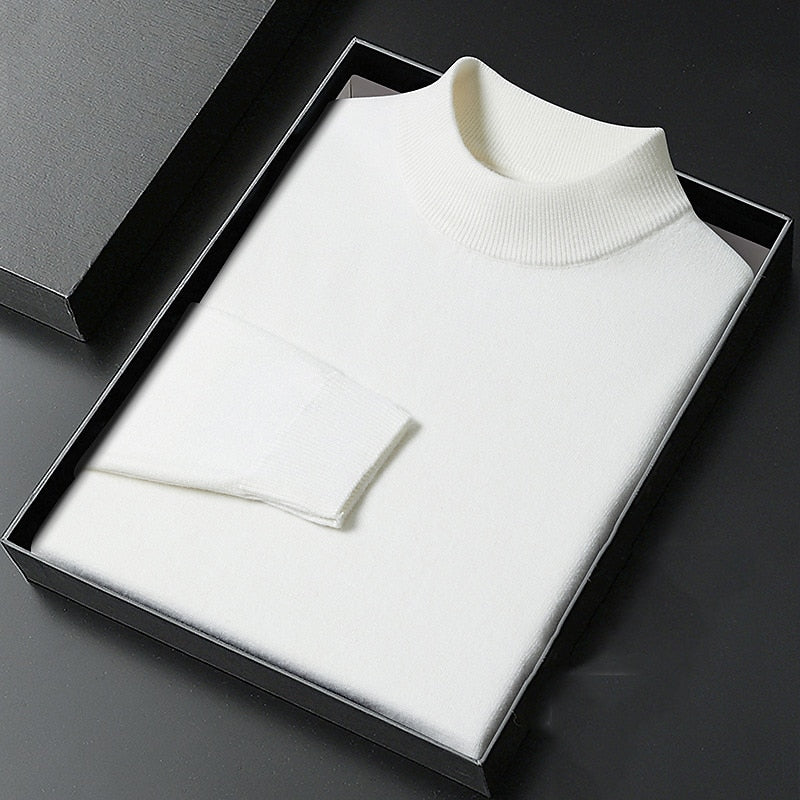 Hayes | Refined Mock Neck Sweater