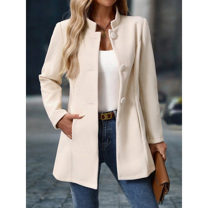 Maribel | Refined Stand-Collar Jacket