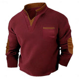 Victor | Textured Collar Sweatshirt