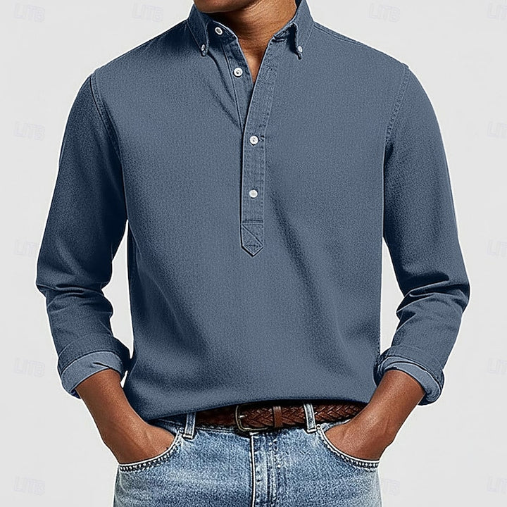 Wallace | Classic Popover Shirt