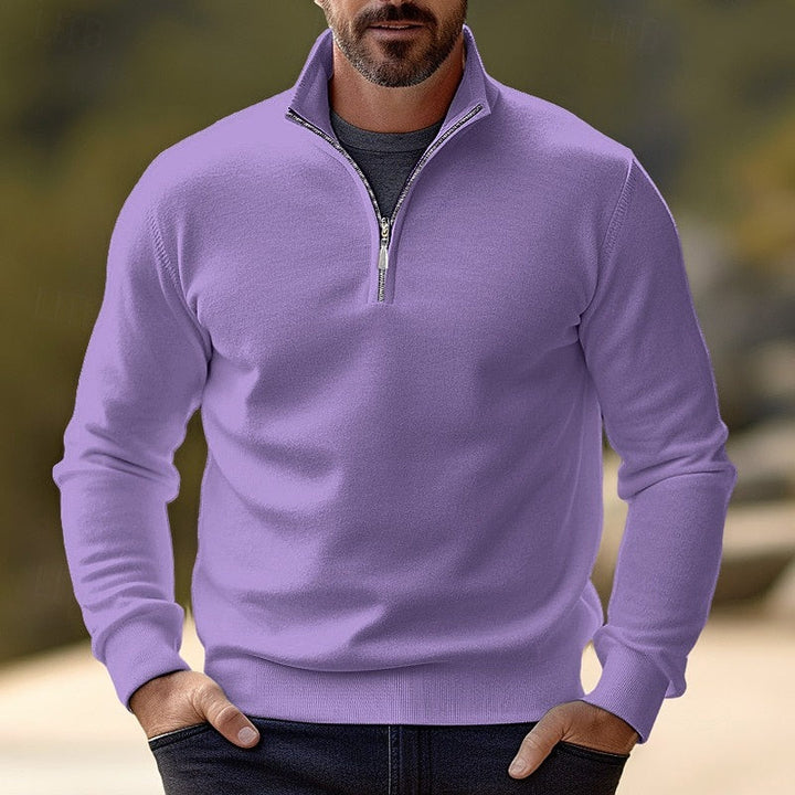 Camden | Half-Zip Stand-Collar Sweater
