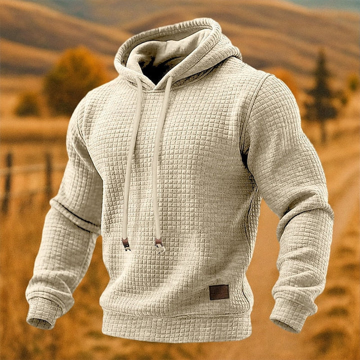 Foster | Textured Pullover Hoodie