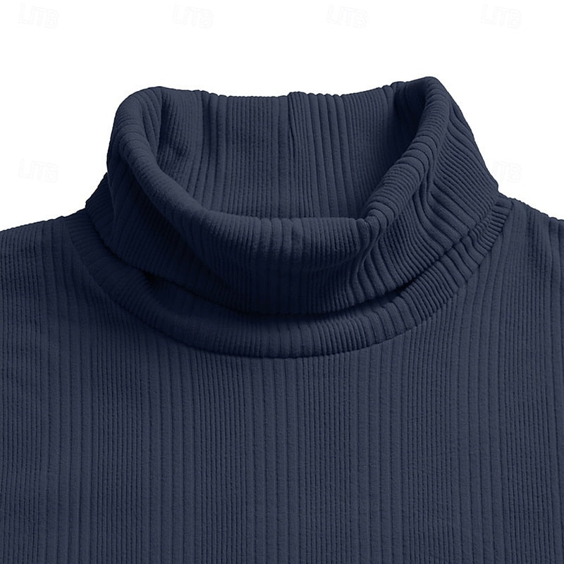 Alistair | Ribbed Turtleneck