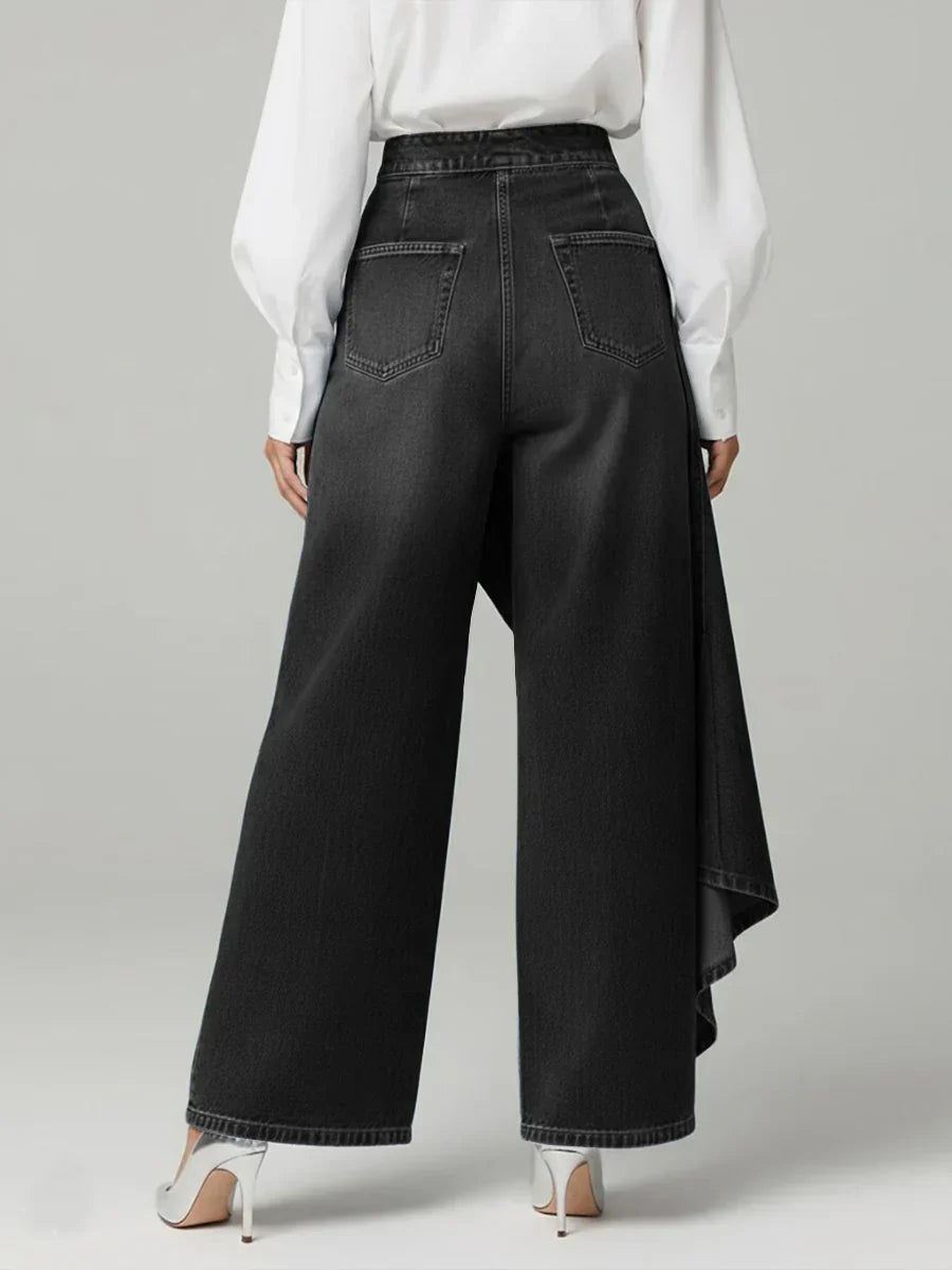 Tilly | Elegant High Waisted Wide-leg Pants