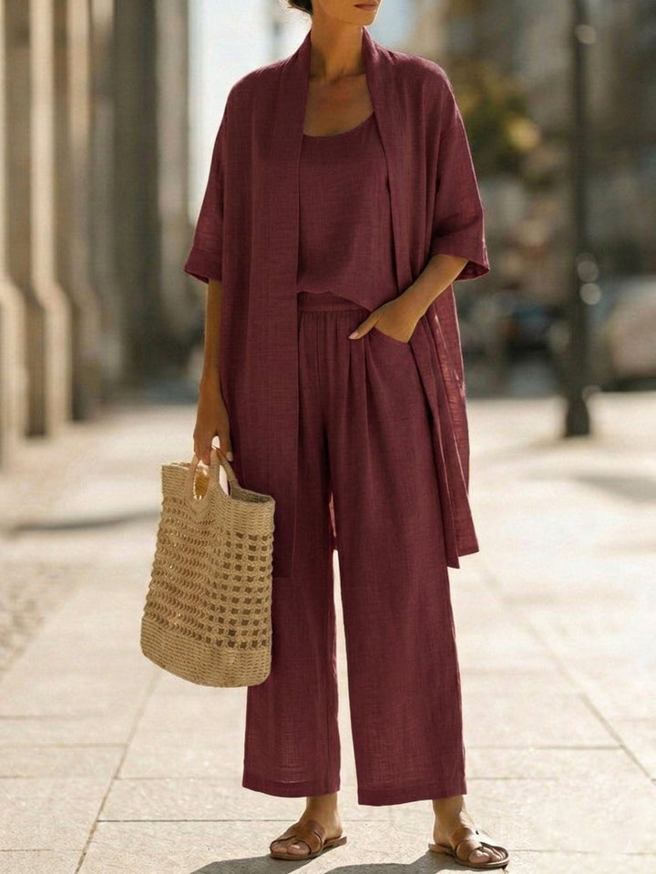 Noreen | Effortless Summer Three-Piece Set