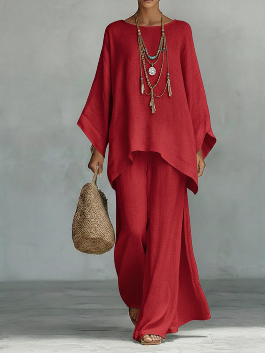 Raina | Elegant Oversized Two-Piece Set