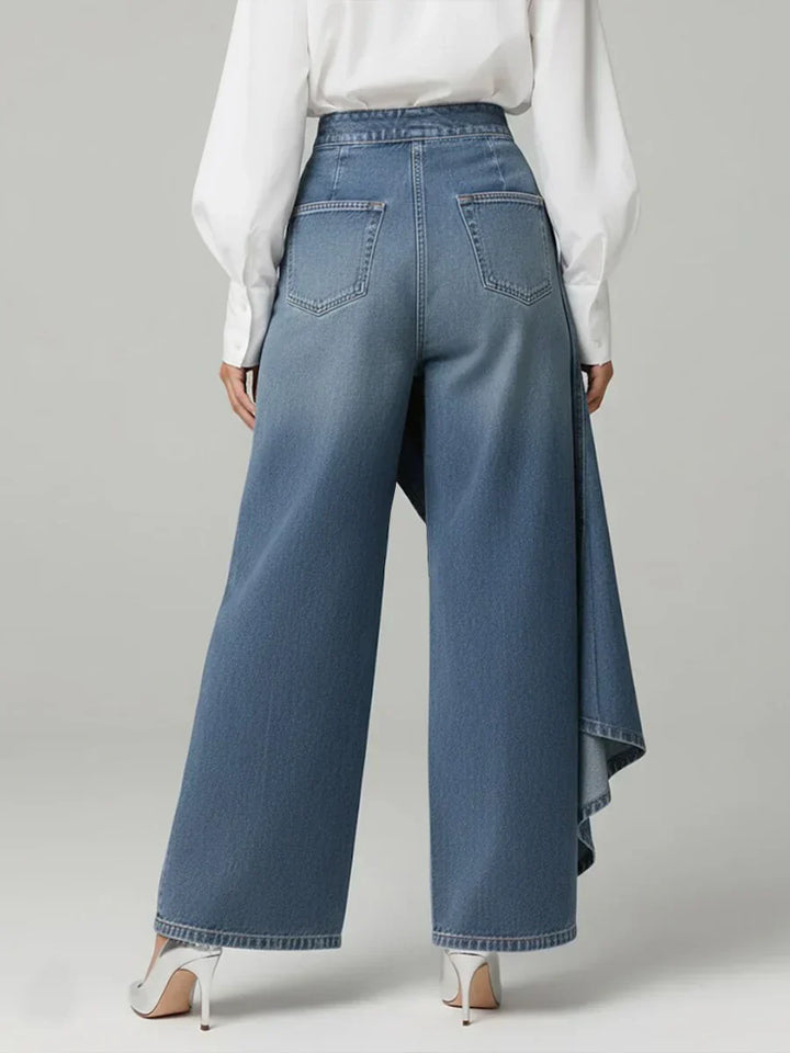 Tilly | Elegant High Waisted Wide-leg Pants