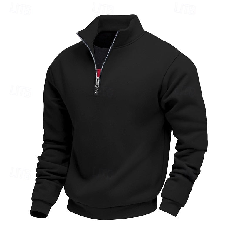Tanner | Refined Half-Zip Sweatshirt