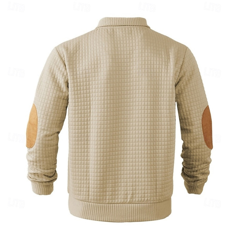 Nash | Button-Neck Pullover Sweater