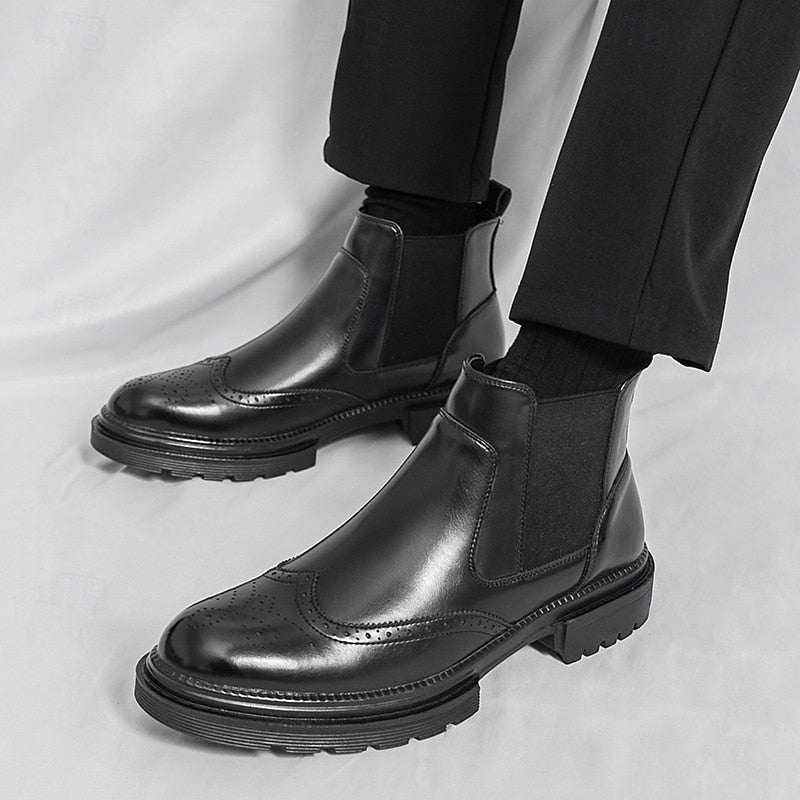 Wesley | Wingtip Chelsea Boots