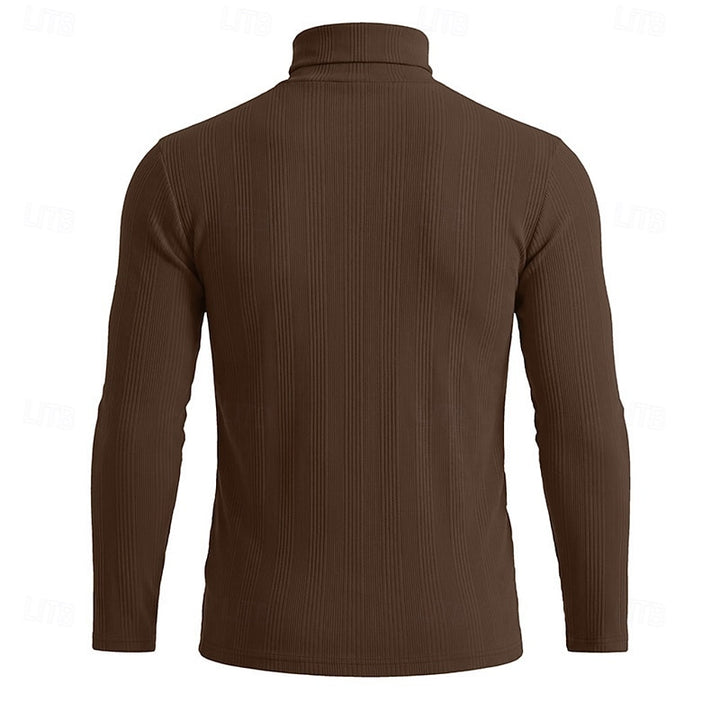 Alistair | Ribbed Turtleneck