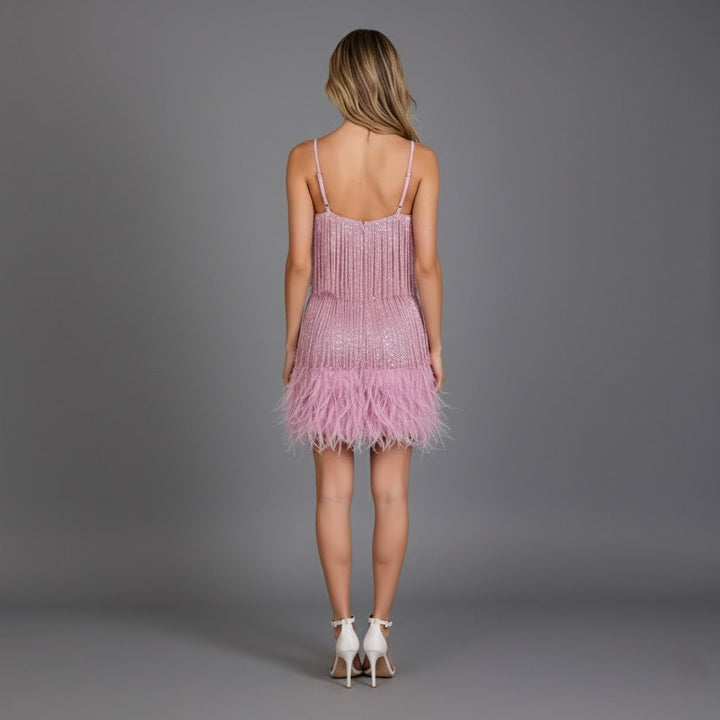Nadia | Fringed Party Dress