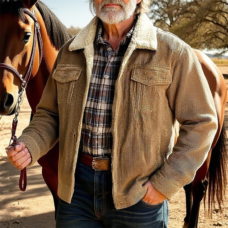 Boone | Rugged Collared Jacket