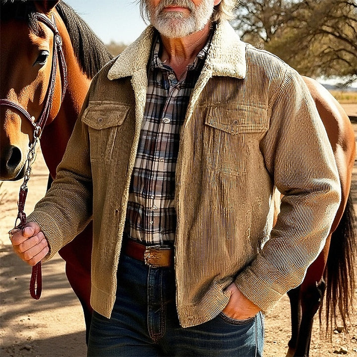 Boone | Rugged Collared Jacket