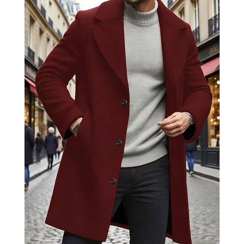 Oscar | Refined Long Overcoat
